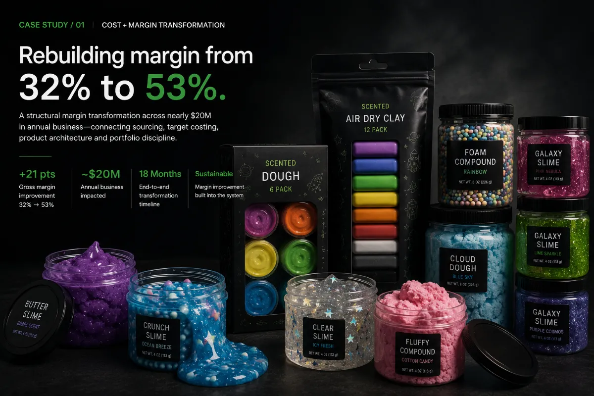 Colorful scented compound and slime jars photographed against a near-black background